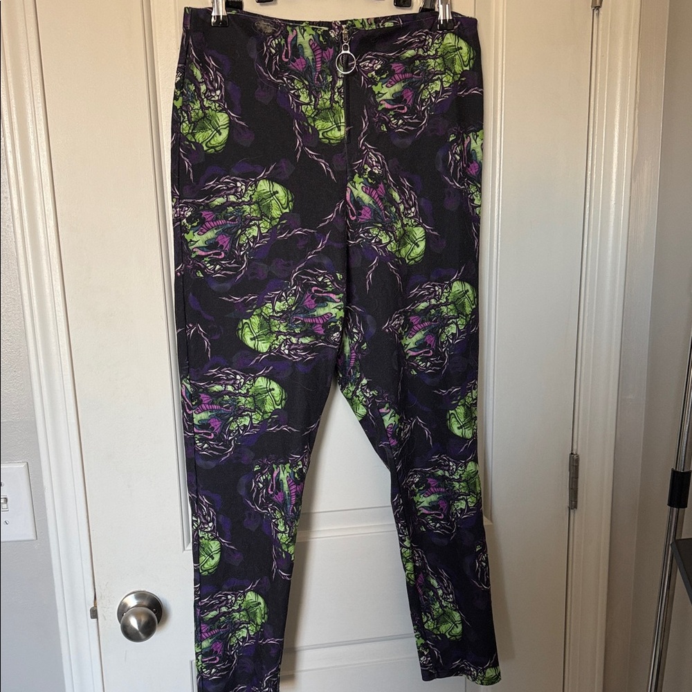 Disney Purple and Green Graphic Apparel